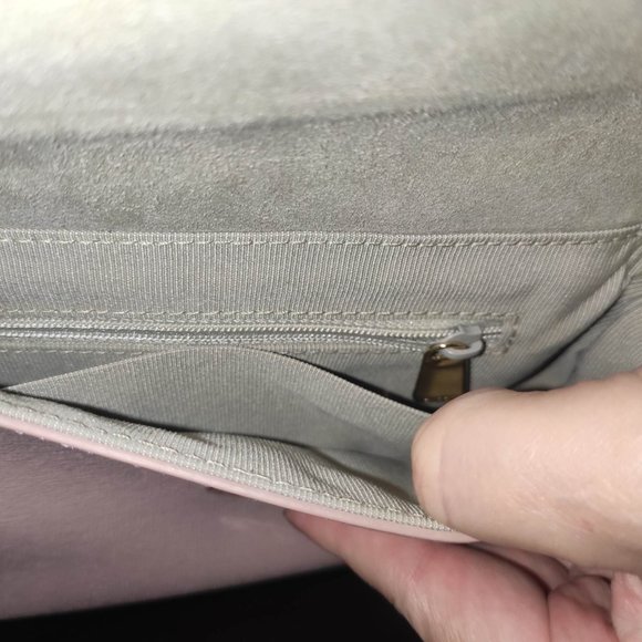 FURLA Saffiano Leather Chunky Chain Crossbody Bag - Picture 8 of 8